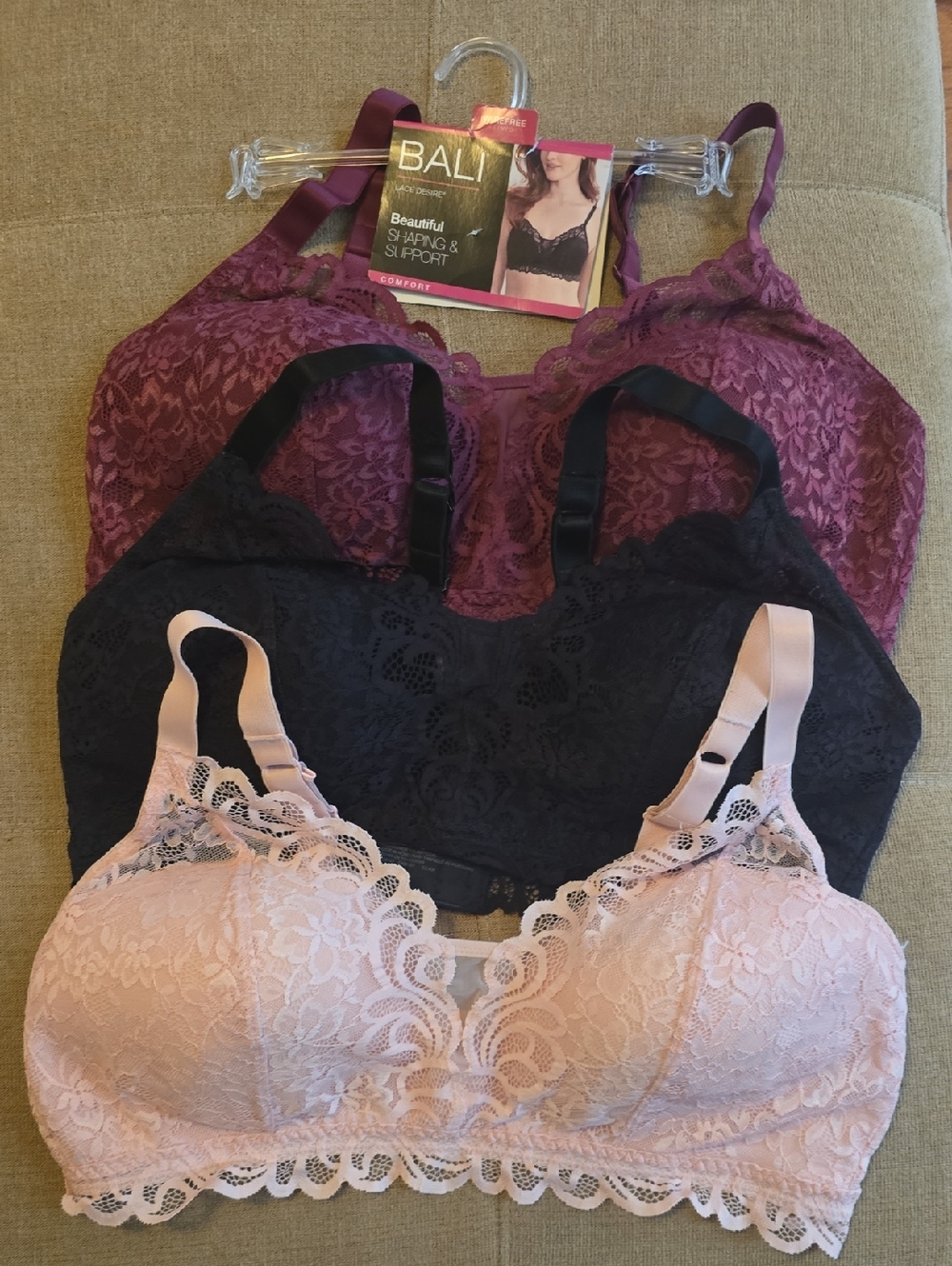 3 - Bali Lace Desire Bralettes